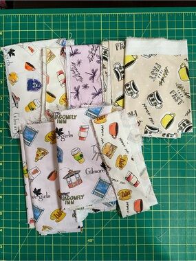 Gilmore Girls quilting cotton scrap bundle